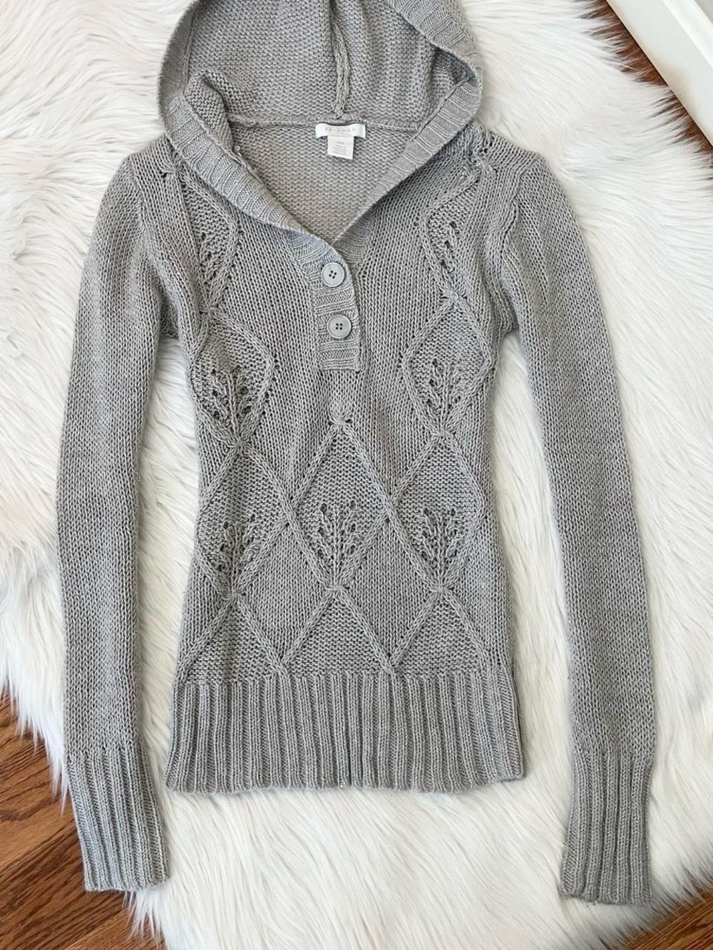 Vintage Y2K Arizona gray sparkle hoodie sweater